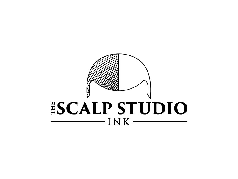 The Scalp Studio Ink logo design by aryamaity