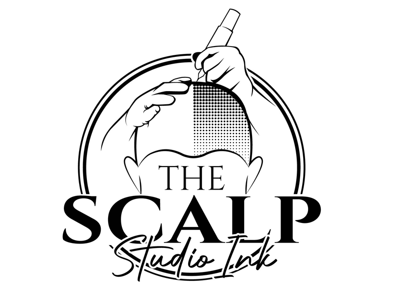 The Scalp Studio Ink logo design by DreamLogoDesign