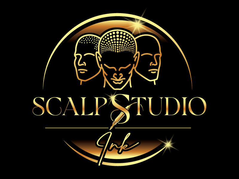 The Scalp Studio Ink logo design by REDCROW