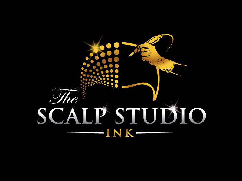The Scalp Studio Ink logo design by REDCROW