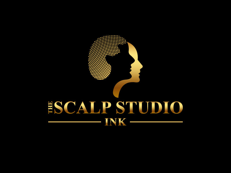 The Scalp Studio Ink logo design by aryamaity