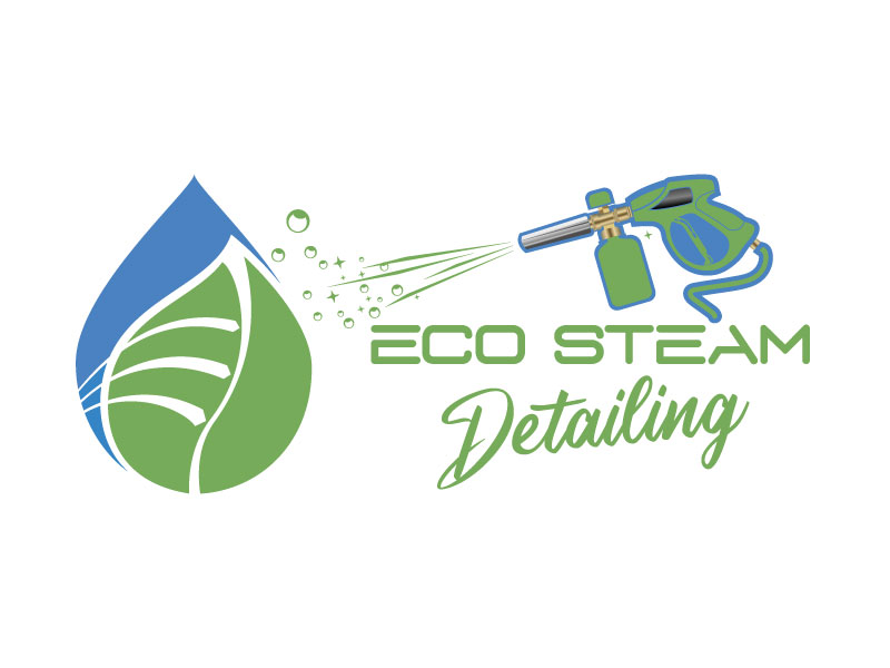 Eco Steam Detailing logo design by yondi