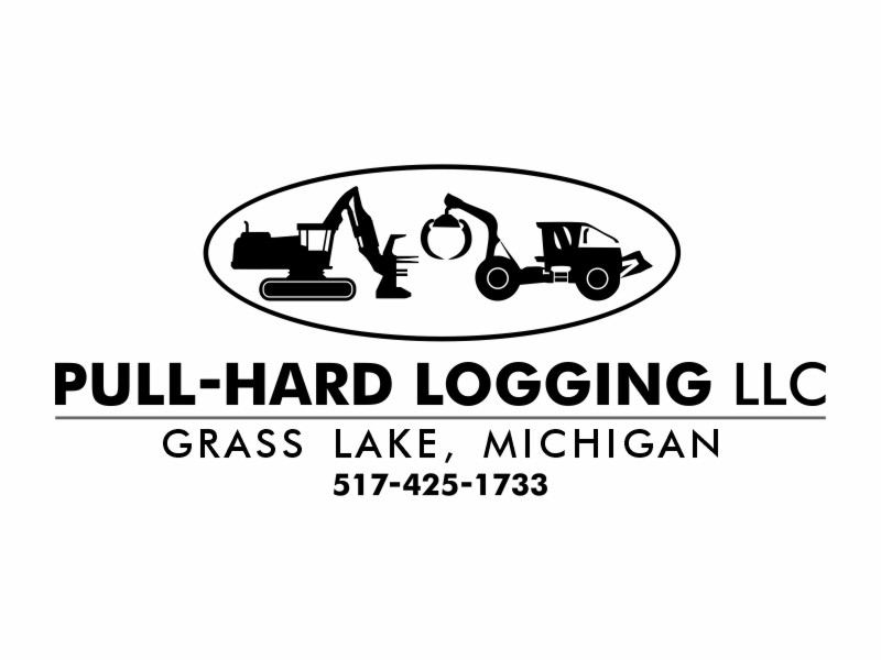 Pull-Hard Logging LLC logo design by MariusCC