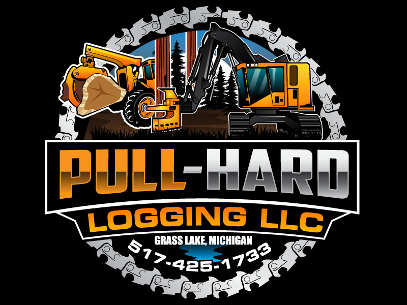 Pull-Hard Logging LLC logo contest