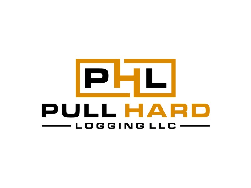 Pull-Hard Logging LLC logo design by Artomoro