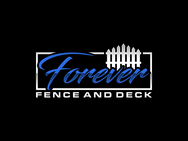 Forever Fence and Deck logo design by ndaru