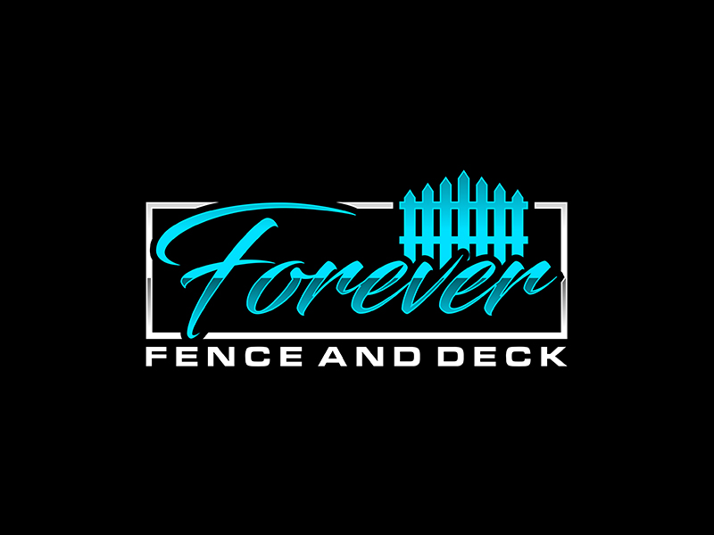 Forever Fence and Deck logo design by ndaru