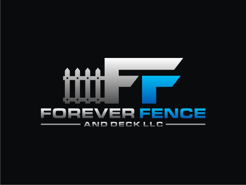 Forever Fence and Deck logo design by Artomoro