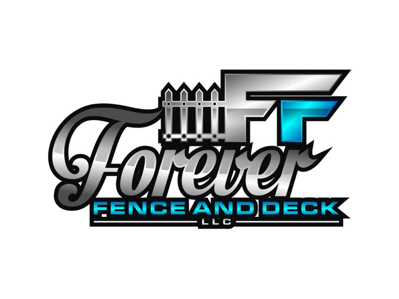 Forever Fence and Deck logo design by Artomoro