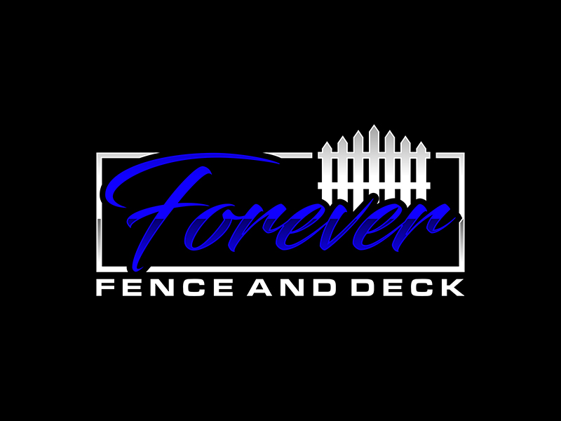 Forever Fence and Deck logo design by ndaru