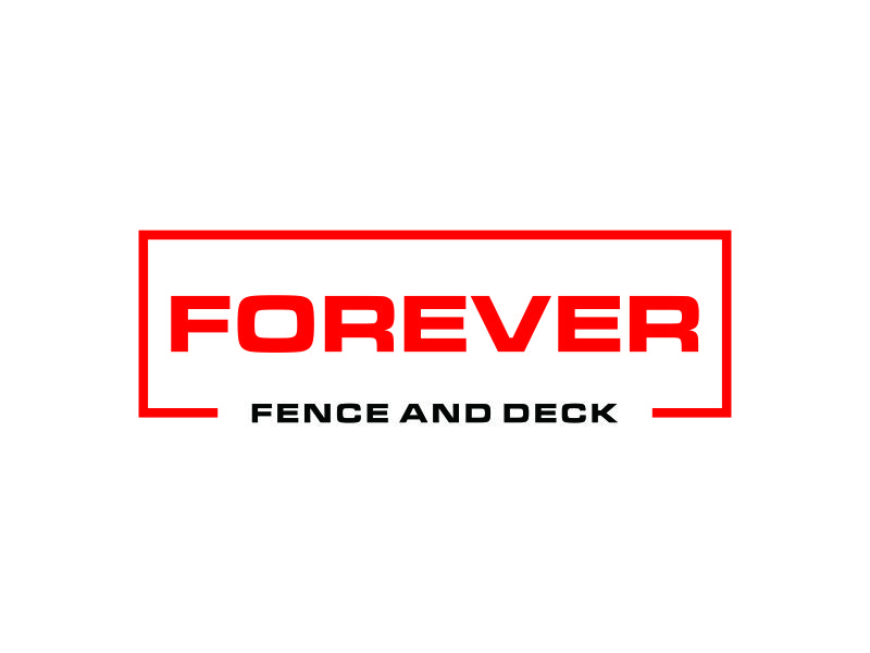 Forever Fence and Deck logo design by christabel