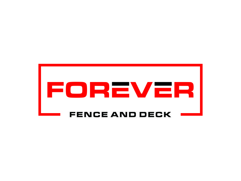 Forever Fence and Deck logo design by christabel