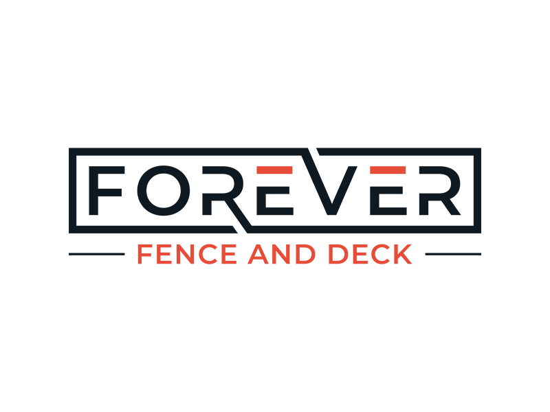 Forever Fence and Deck logo design by planoLOGO