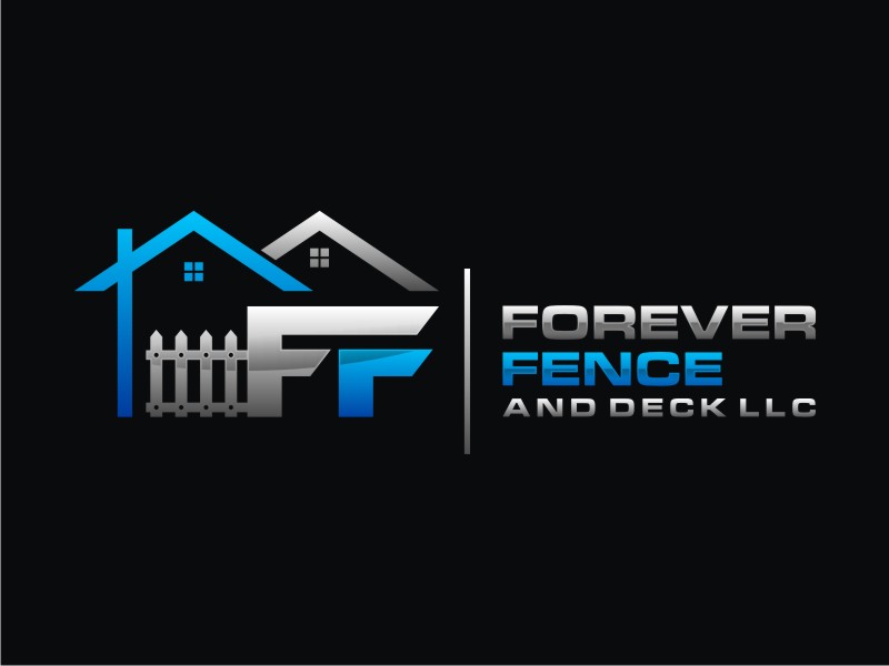 Forever Fence and Deck logo design by Artomoro