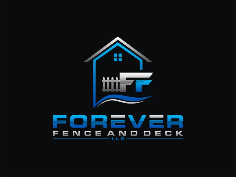 Forever Fence and Deck logo design by Artomoro