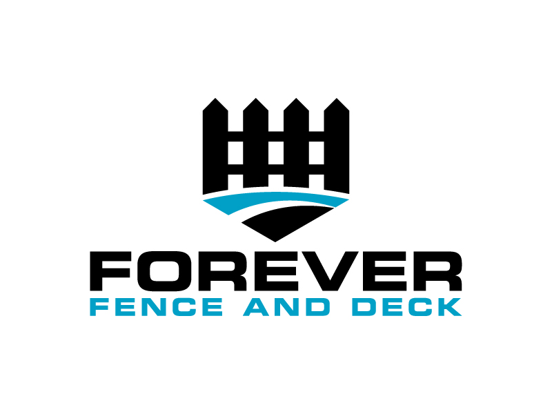 Forever Fence and Deck logo design by Kirito