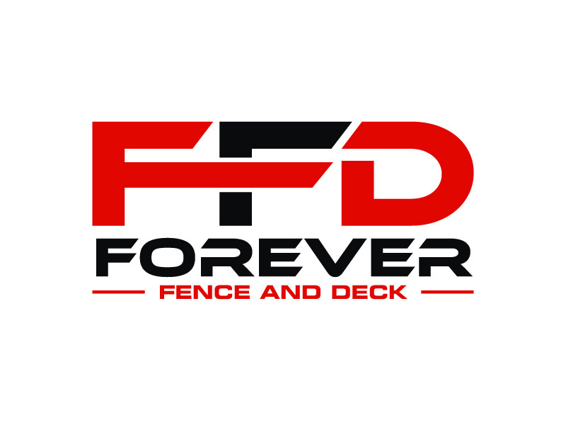 Forever Fence and Deck logo design by LogoQueen