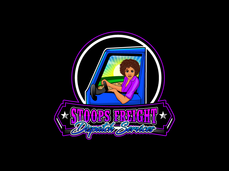 Stroops Freight Dispatch Services logo design by Koushik