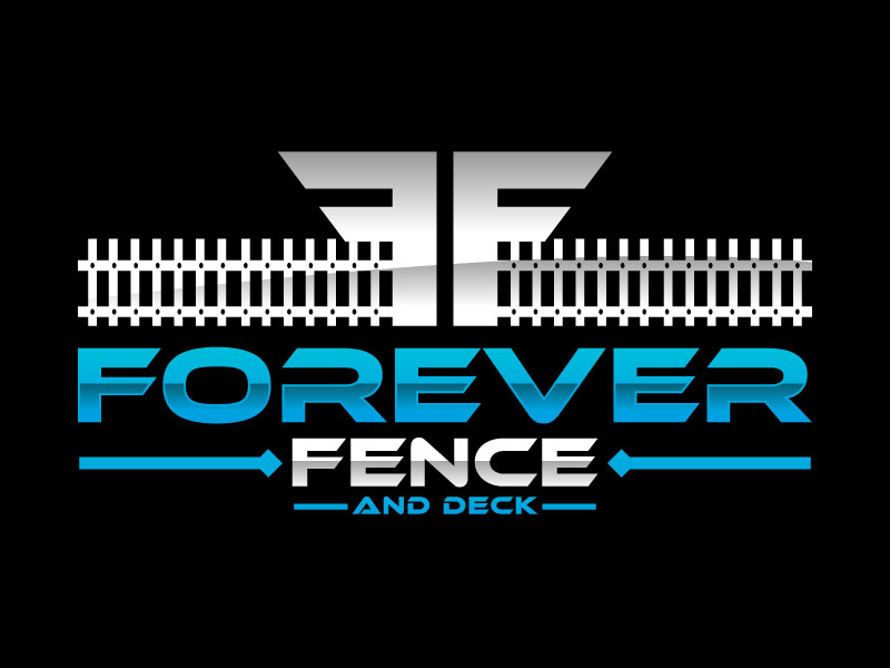 Forever Fence and Deck logo design by Suvendu
