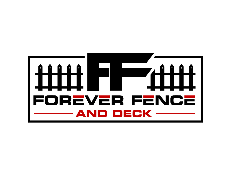 Forever Fence and Deck logo design by Suvendu
