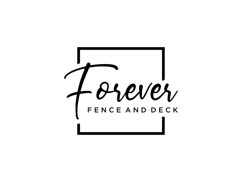 Forever Fence and Deck logo design by Gedibal