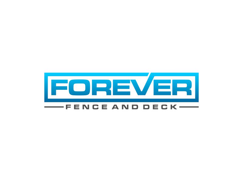 Forever Fence and Deck logo design by Gedibal