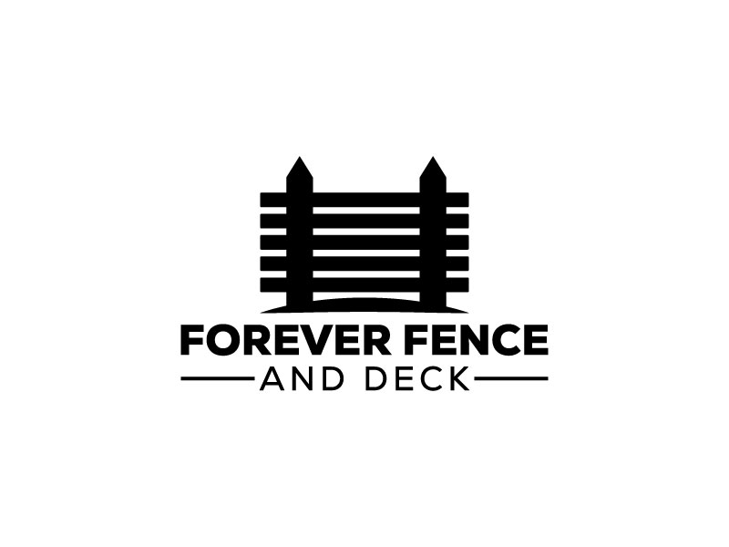 Forever Fence and Deck logo design by aryamaity