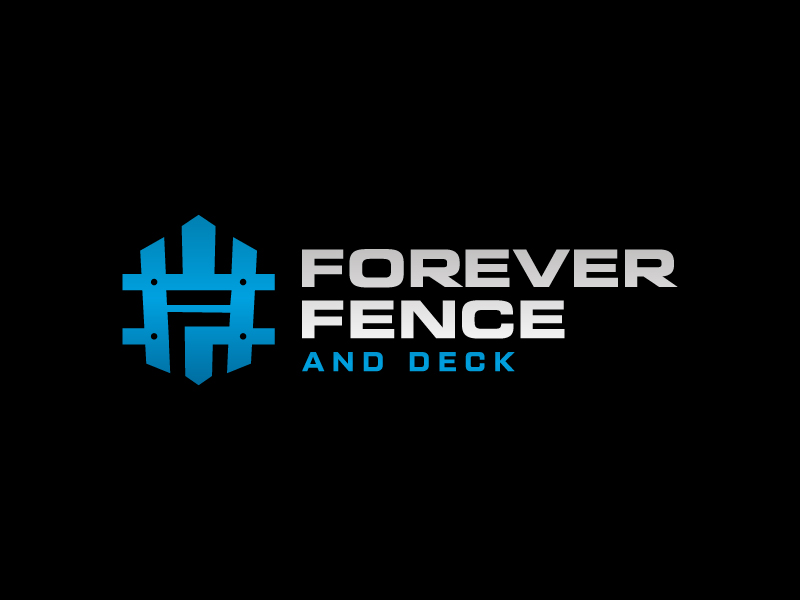 Forever Fence and Deck logo design by akilis13