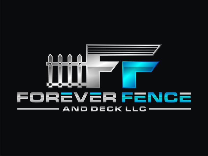Forever Fence and Deck logo design by Artomoro