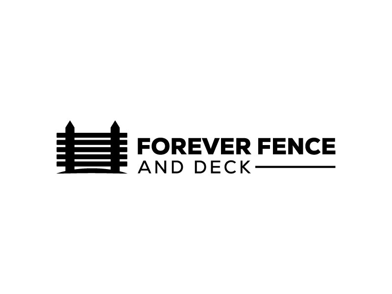 Forever Fence and Deck logo design by aryamaity