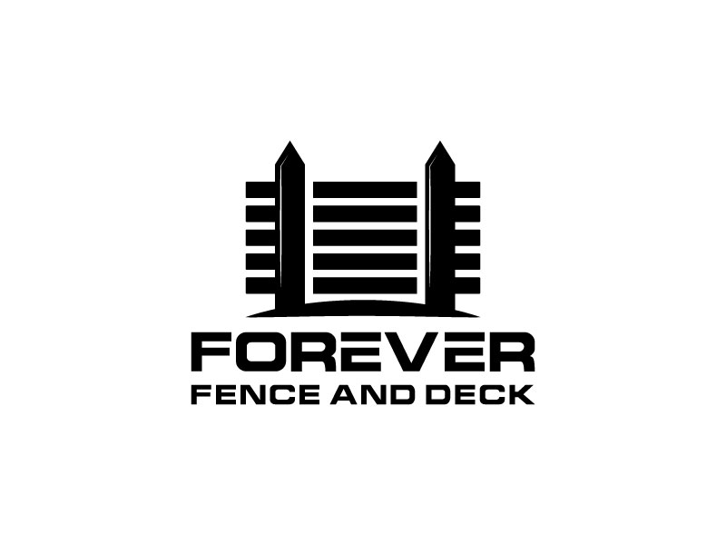 Forever Fence and Deck logo design by aryamaity