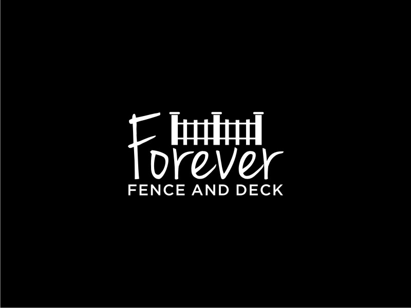 Forever Fence and Deck logo design by johana