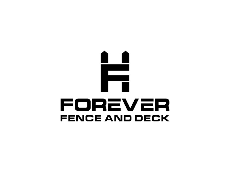 Forever Fence and Deck logo design by aryamaity