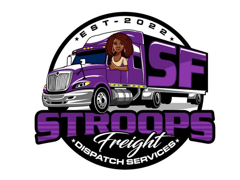 Stroops Freight Dispatch Services logo design by DreamLogoDesign