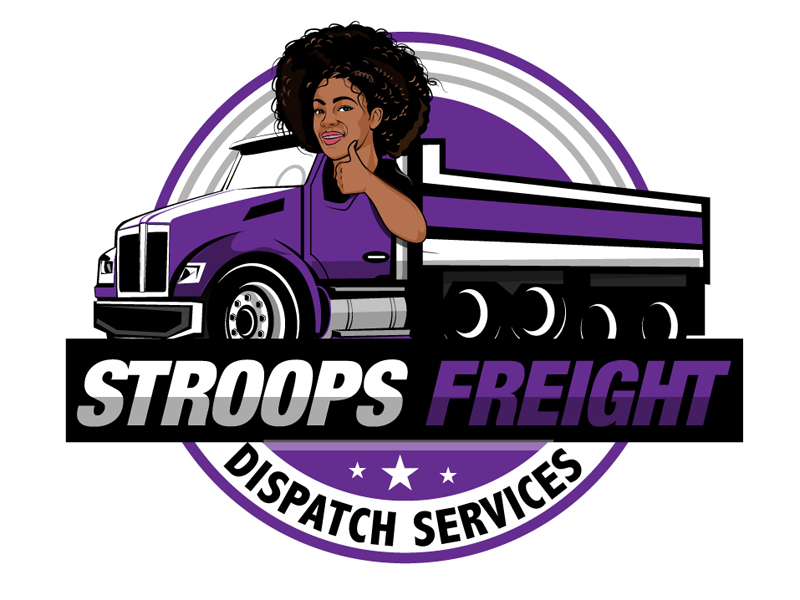 Stroops Freight Dispatch Services logo design by DreamLogoDesign