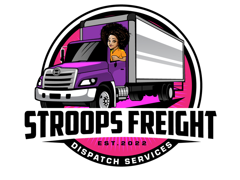 Stroops Freight Dispatch Services logo design by DreamLogoDesign
