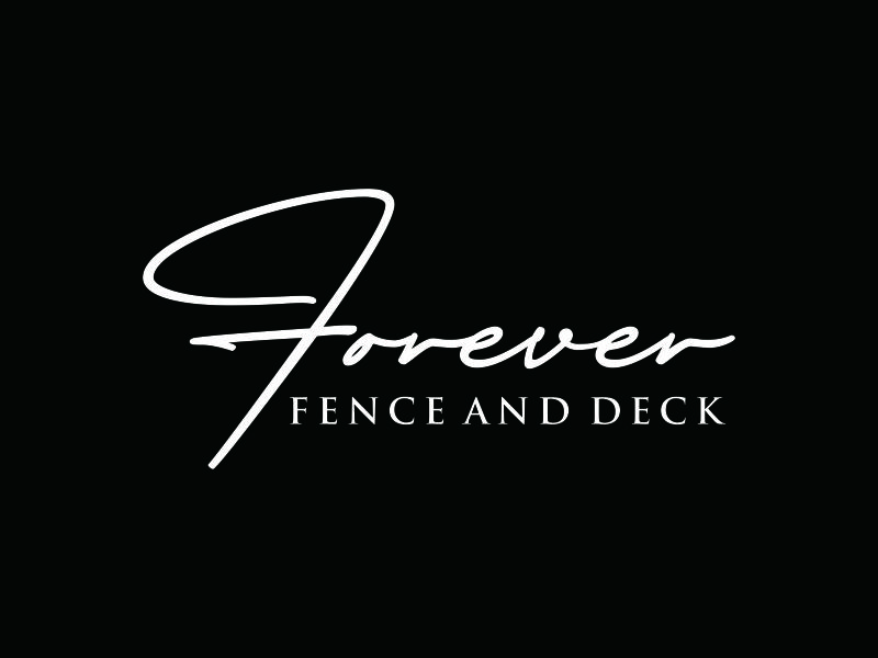Forever Fence and Deck logo design by ozenkgraphic
