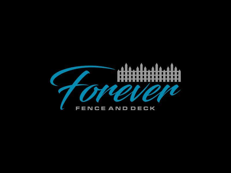 Forever Fence and Deck logo design by Gedibal