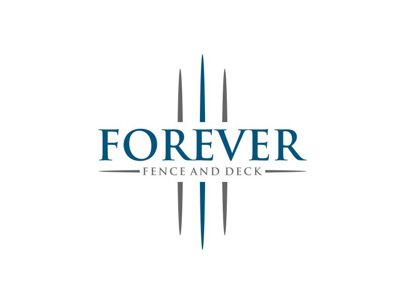 Forever Fence and Deck logo design by Gedibal