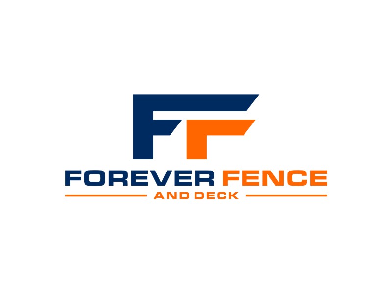 Forever Fence and Deck logo design by Artomoro