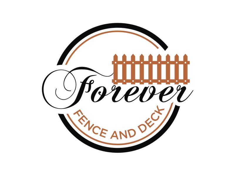 Forever Fence and Deck logo design by Artomoro