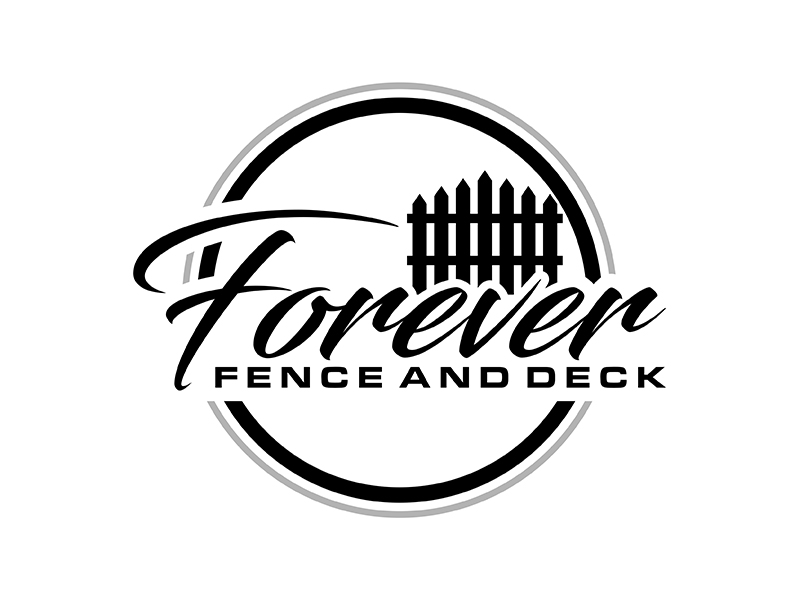 Forever Fence and Deck logo design by ndaru