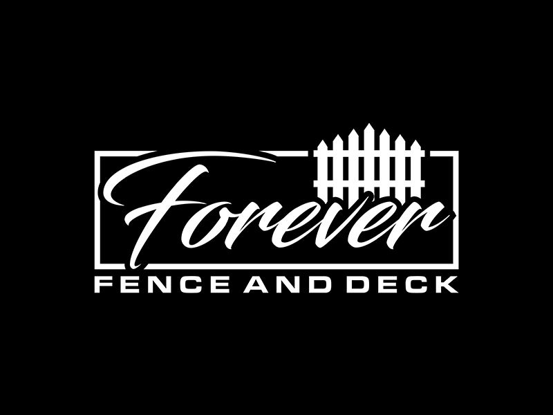 Forever Fence and Deck logo design by ndaru