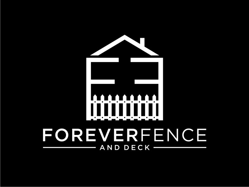 Forever Fence and Deck logo design by Artomoro