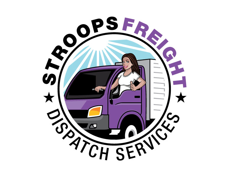 Stroops Freight Dispatch Services logo design by Pompi