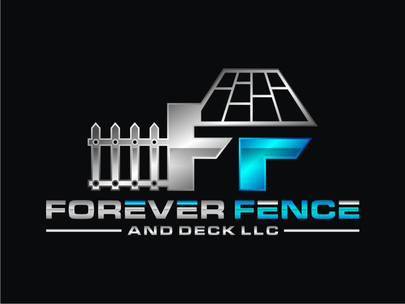 Forever Fence and Deck logo design by Artomoro