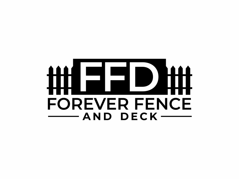 Forever Fence and Deck logo design by qqdesigns