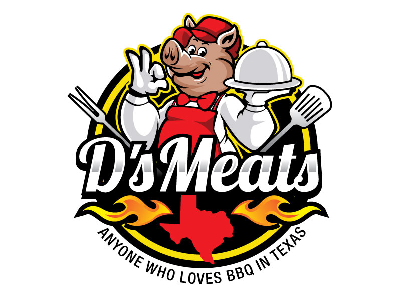 D's Meats logo design by Pompi