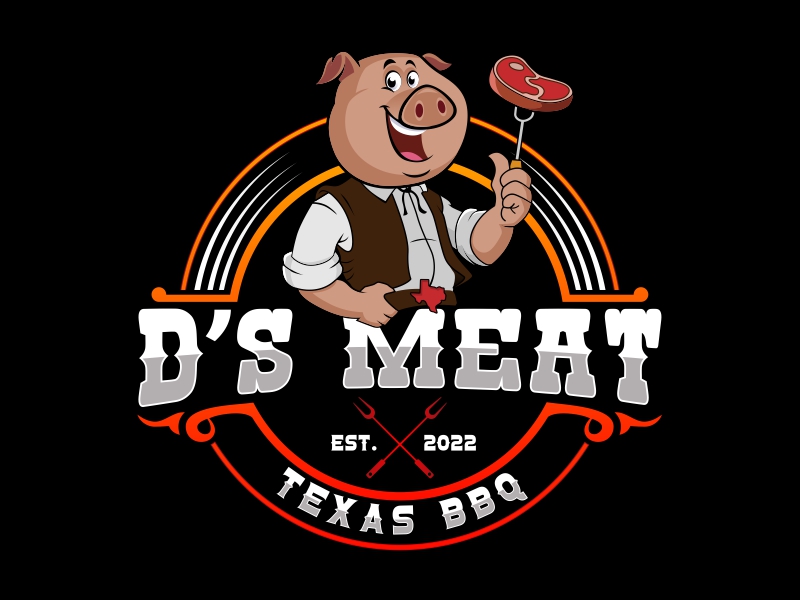 D's Meats logo design by rizuki