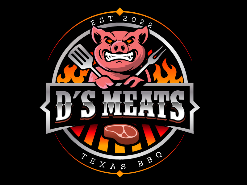 D's Meats logo design by jaize